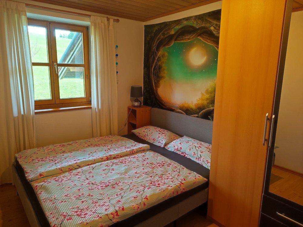 Wiesenblickwohnung - Schlafzimmer