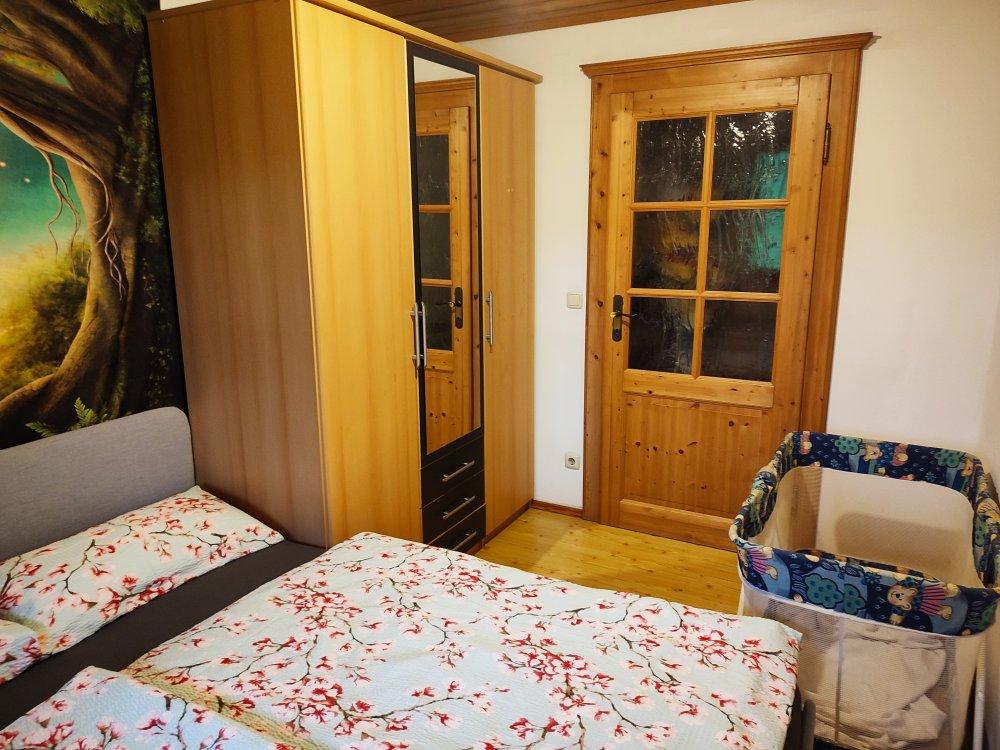 Wiesenblickwohnung - Schlafzimmer