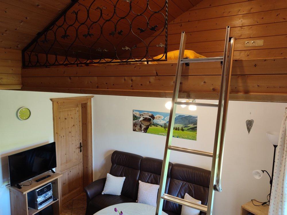 Wiesenblickwohnung - Schlafkoje